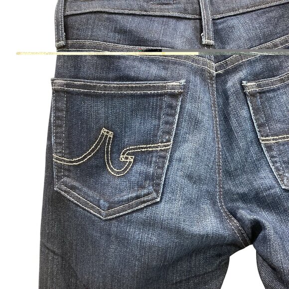 Adriano Goldschmied Farrah Skinny Jeans Womens 25 High Rise Stretch Dark Wash AG - Picture 4 of 8